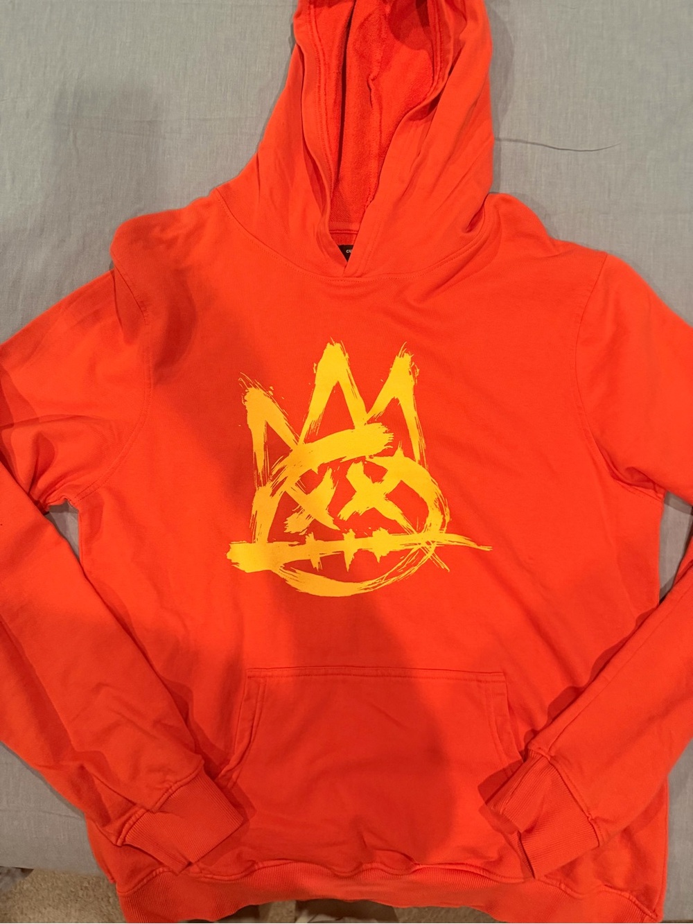 Cult of Individuality Bright Red Pullover Hoodie